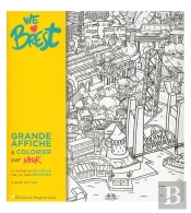 We Love Brest - Affiche De Brest A Colorier