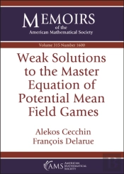 Weak Solutions To The Master Equation Of Potential Mean Field Games
