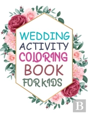 Wedding Activity Coloring Book For Kids
