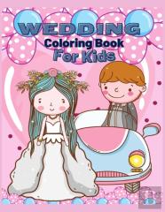 Wedding Coloring Book For Kids