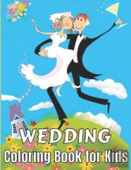Wedding Coloring Book For Kids