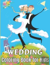 Wedding Coloring Book For Kids