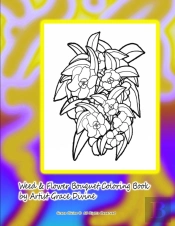 Weed   Flower Bouquet Coloring Book By A