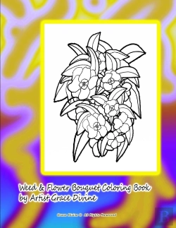 Bertrand.pt - Weed   Flower Bouquet Coloring Book By A