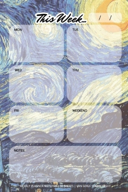Bertrand.pt - Weekly Planner Notepad