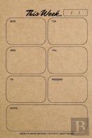 Weekly Planner Notepad