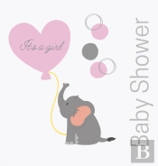 Welcome Baby Girl, Baby Shower Guest Book (Hardcover)