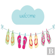 Welcome, Guest Book, Guests Comments, Visitors Book, Vacation Home Guest Book, Beach House Guest Book, Comments Book, Visitor Book, Holiday Home, Retreat Centers, Family Holiday Guest Book, Flip Flops