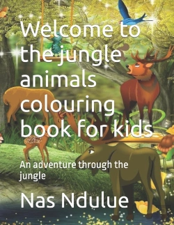 Bertrand.pt - Welcome To The Jungle Animals Colouring Book For Kids