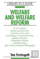 Welfare And Welfare Reform
