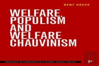 Welfare, Populism And Welfare Chauvinism