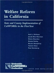Welfare Reform In California