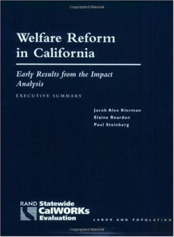 Bertrand.pt - Welfare Reform In California