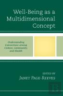 Well-Being As A Multidimensional Concept