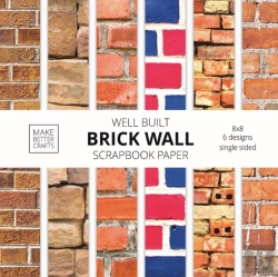 Bertrand.pt - Well Built Brick Wall Scrapbook Paper
