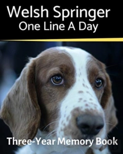 Bertrand.pt - Welsh Springer - One Line A Day: A Three