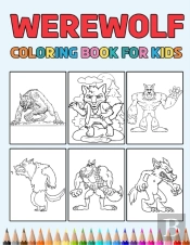 Werewolf Coloring Book For Kids
