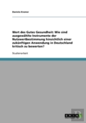 Wert Des Gutes Gesundheit