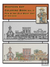 Western Art Coloring Book