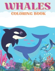 Whales Coloring Book