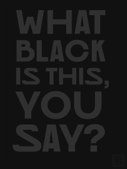 Bertrand.pt - What Black Is This You Say?