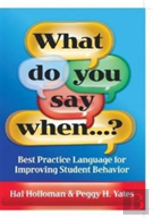 What Do You Say When...?