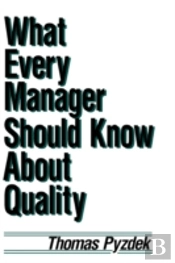 What Every Manager Should Know About Quality