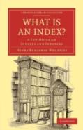 What Is An Index?