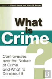 What Is Crime?