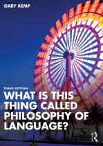What Is This Thing Called Philosophy Of Language?