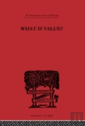 What Is Value?