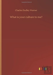 What Is Your Culture To Me?