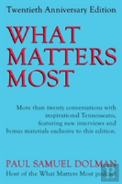 What Matters Most