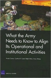 What The Army Needs To Know To Align Its Operational And Institutional Activities