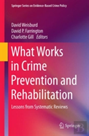 What Works In Crime Prevention And Rehabilitation