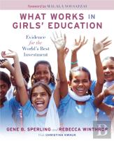 What Works In Girls' Education
