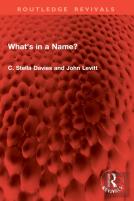 What'S In A Name?