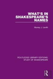 What'S In Shakespeare'S Names