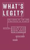 What'S Legit? Â€“ Critiques Of Law And Strategies Of  Rights