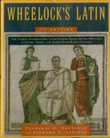 Wheelock'S Latin, 7th Edition