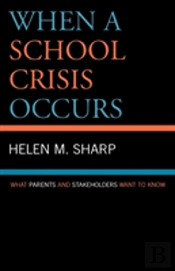 When A School Crisis Occurs