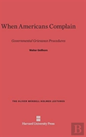 When Americans Complain