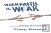 When Faith Is Weak