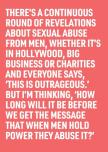 When Men Hold Power They Abuse It