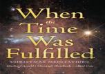 When The Time Was Fulfilled