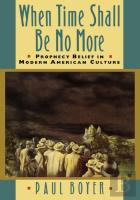 When Time Shall Be No More