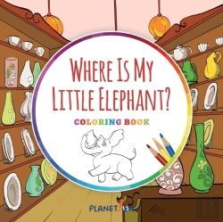 Bertrand.pt - Where Is My Little Elephant? - Coloring Book