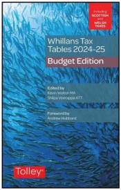 Whillans'S Tax Tables 2024-25 (Budget Edition)