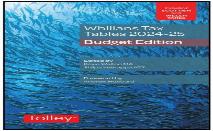 Whillans'S Tax Tables 2024-25 (Budget Edition)