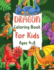 Whimsical Dragon Coloring Book For Kids